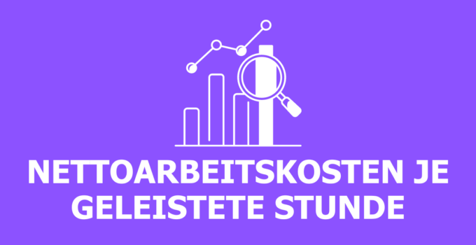 Nettoarbeitskosten je geleistete Stunde